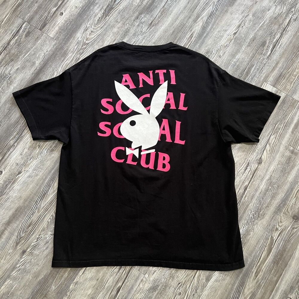 Anti Social Social Club Playboy Tee XL Black